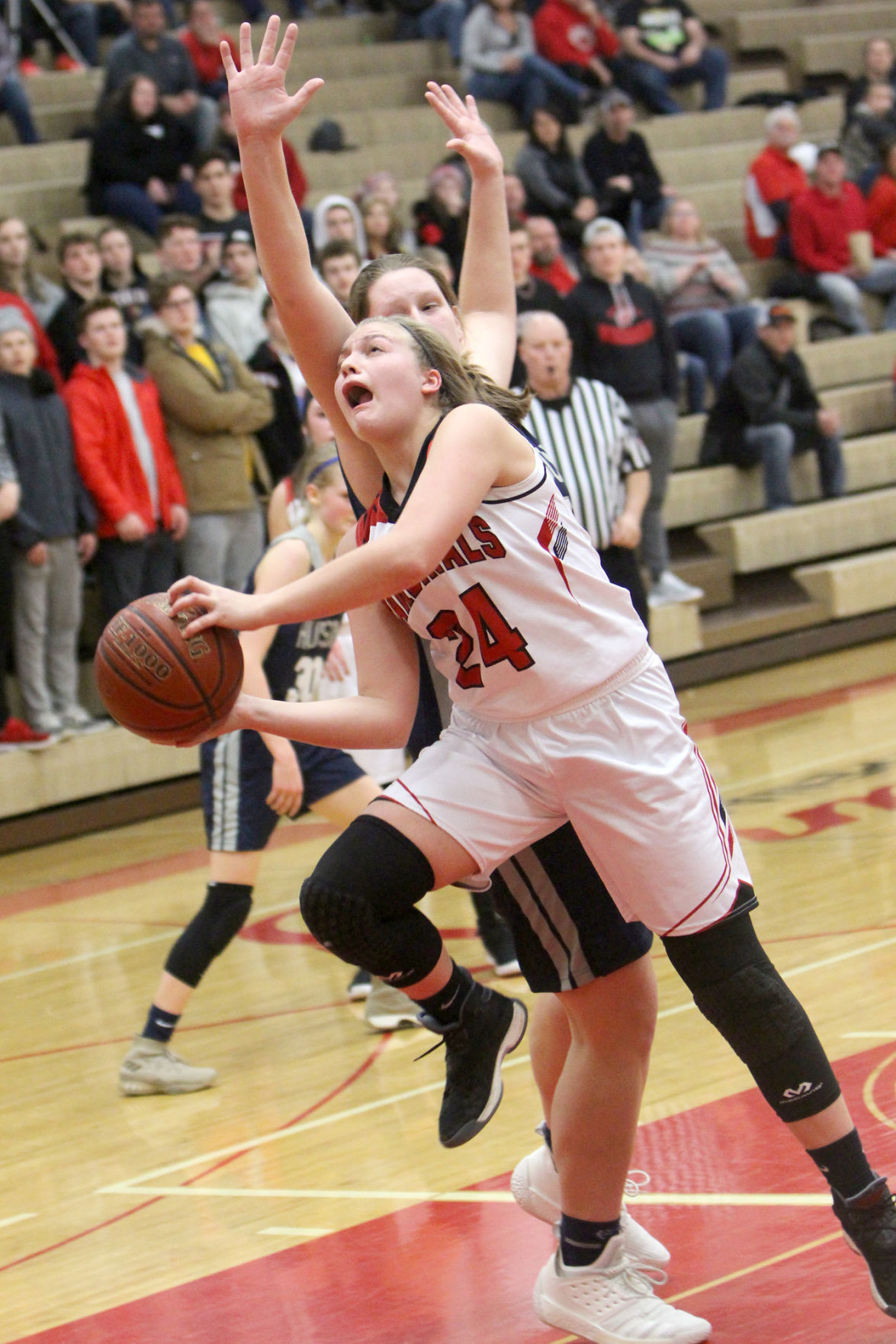 Hudson at Chi-Hi girls basketball 1-25-19